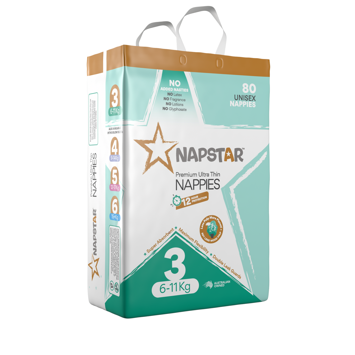 Napstar Premium Size 3 - 6-11kg 240 pack