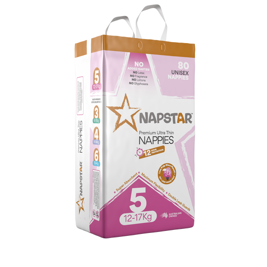Napstar Premium Ultra-Thin Size 5 - 12-17kg 80/pack